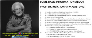 Johan Galtung 10 points